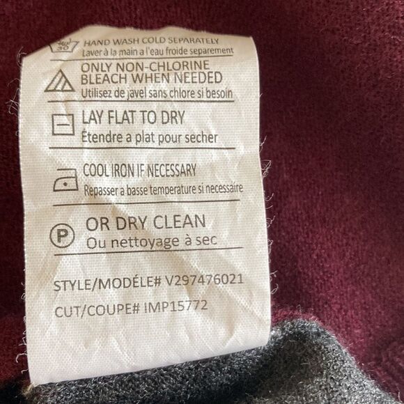 Vince Merino Wool Blend Long Sleeve Sweater Small - Picture 8 of 8
